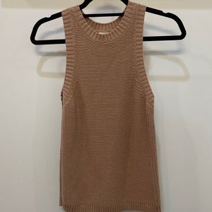 TAN SWEATER VEST!!!